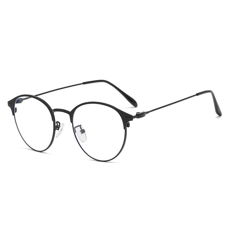 

Photochromic Anti-blue Light Glasses Men Fashion Rectangle Semi Rimless Eyewear for Women Office Computer Goggle anti blue light чорний
