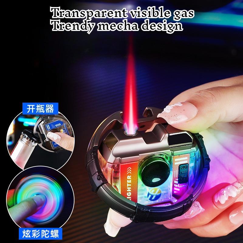 New Advanced Multifunctional Lighter Creative Rotating Lighting Cigarette Accessories Personalized Igniter Gift