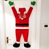 Santa Hanging Ornaments Outdoor Climbing Hanging Santa Decorations for Home Door Window Decoration