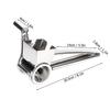 Stainless Steel Manual Rotate Cheese Chocolate Grater Cutter Planer Shredder Cutting Planing Tool
