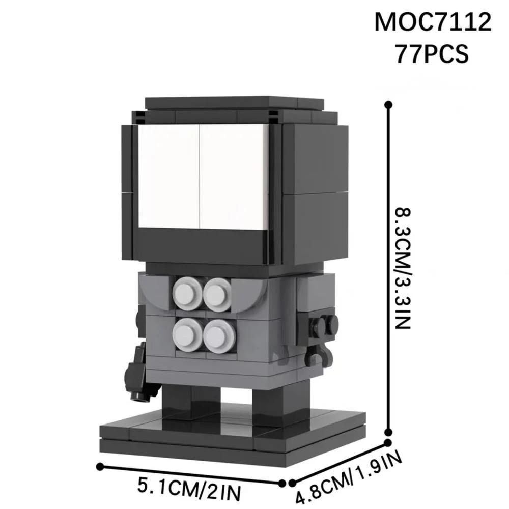 Skibidi Toilet Building Blocks Toy Titans Cameraman Speakerman Drillman TV Man Woman Camera Speaker Man G Drill Man Figure Toy