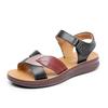 Fashion Genuine Leather Women's Sandals Summer Soft and Comfortable Non-slip Middle-aged and Elderly Mothers' Shoes Sandalias Femininas