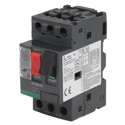 690V Motor Circuit Breaker 4‑6.3A Dial Adjustment Thermal Magnetic Motor Safety Switch for Household Appliances Factory