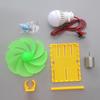 12CM Turbine Large Wind Blade Generator Kit Wind Turbine Generator DIY Student Physical Experimental Teaching Supplies Part