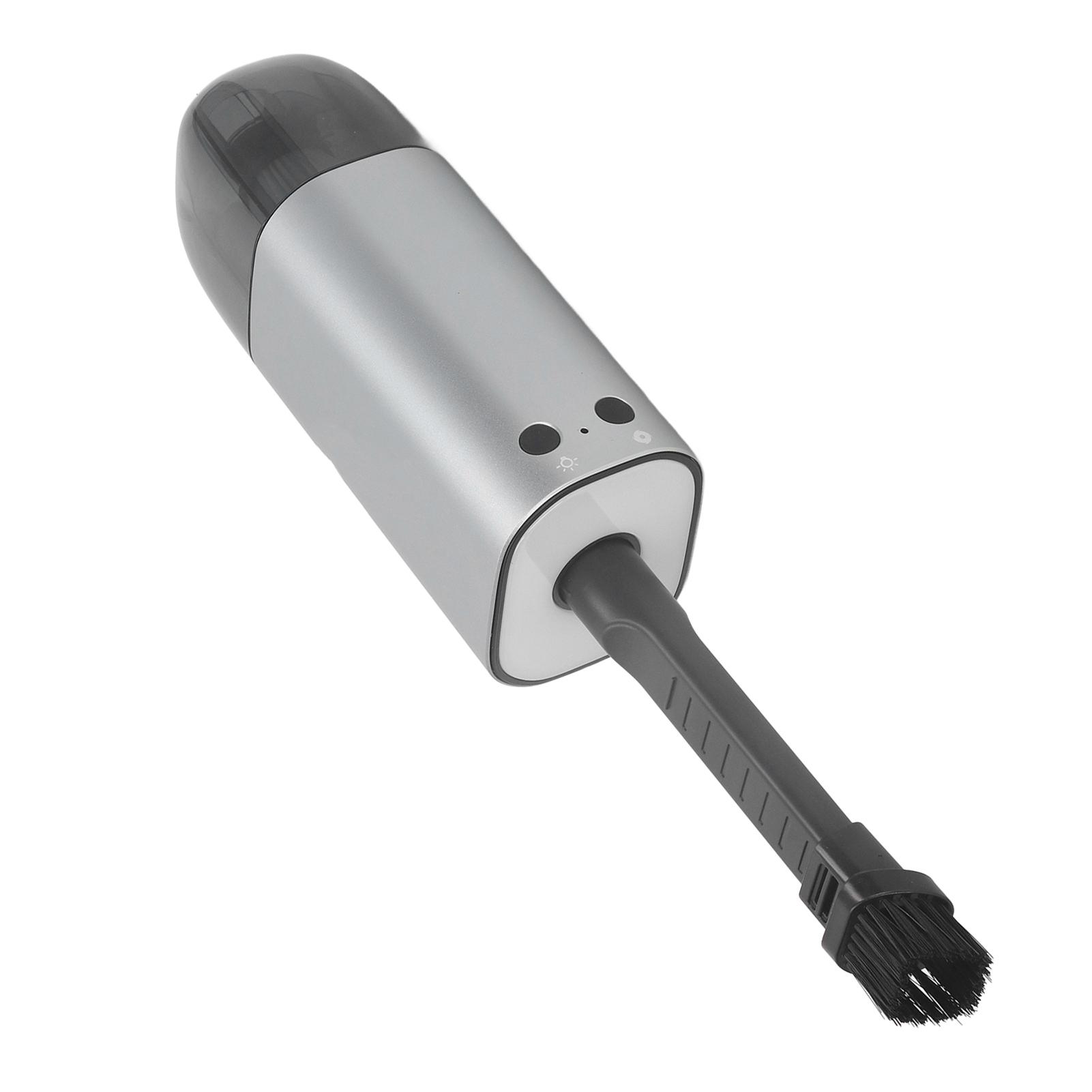 Hand Pump Multifunctional Handheld Portable Air Vacuum Cleaner with Light 30000RPM