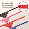 Cat Bandana Collar with Bell - Pet Scarf and Accessory