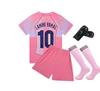 Kids Football Kit Lamine Yamal 10 Jersey Shorts Socks