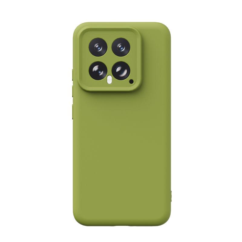 Liquid Suitable for Xiaomi Mi 15 Pro Mobile Phone Case Magnetic Suction Skin Feeling Xiaomi Mi 14 Anti-drop and Dirt-resistant Light Silicone Pro