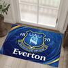 Everton Football Design Crystal Velvet Carpet Cozy Non?Slip Printed Rug For Bedroom Living Room Entrance