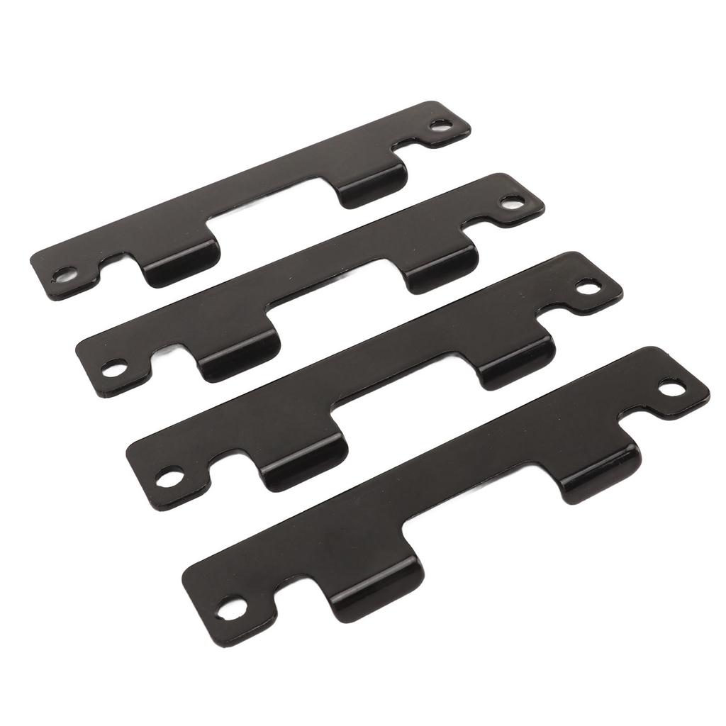 Tailgate Hinge Plates Sturdy Metal Tail Gate Hinge and Screws Set for Rhino 450 YXR450F 2006?2009