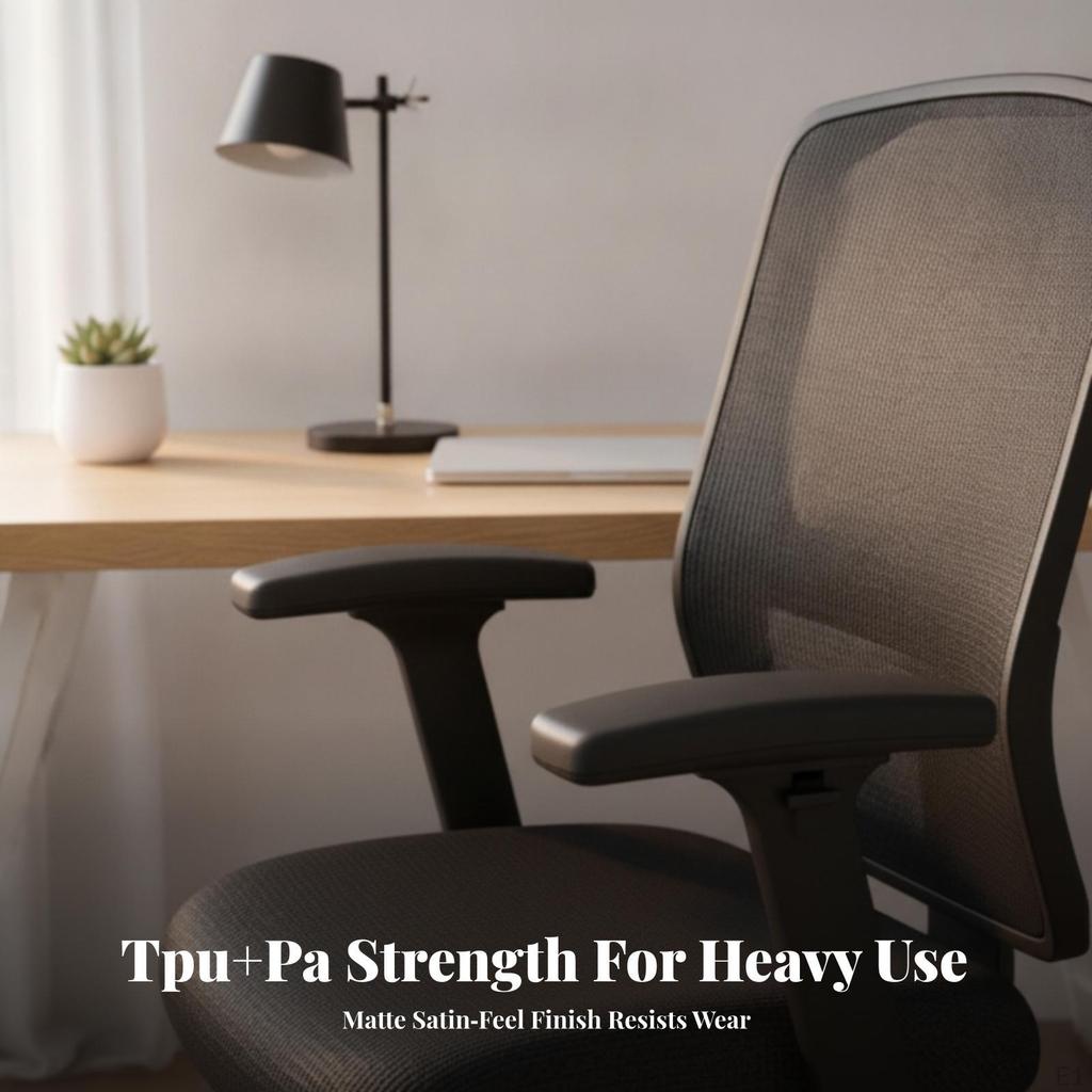 Office Chair Armrest Pad Ergonomic with Threaded Insert Sleek