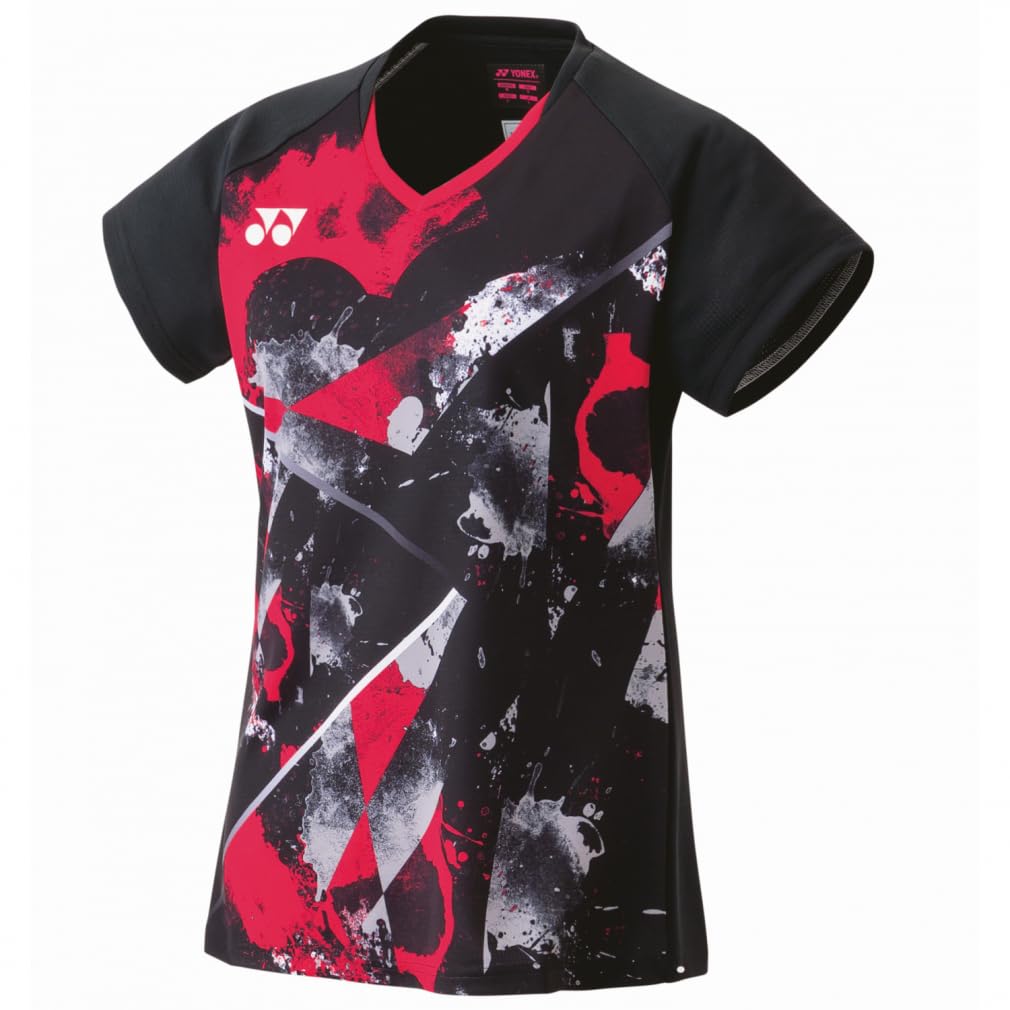 

Yonex Игровая футболка с коротким рукавом Черная Размер S Женская, (007),