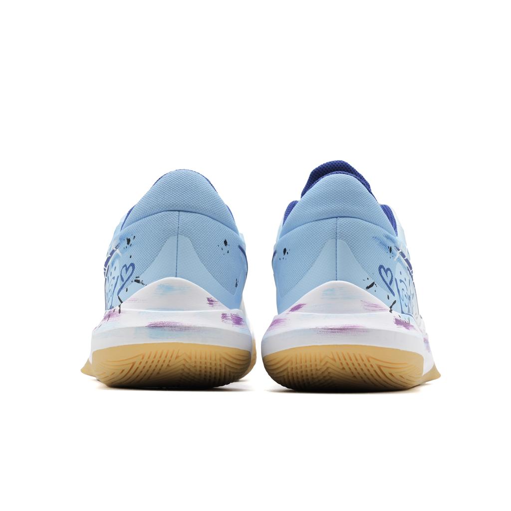 Nike Precision 6 Blue Sea Breeze Moisture Wicking Abrasion Resistant Breathable Slip Resistant Low top Basketball Shoes HV1796-141(Team861-)