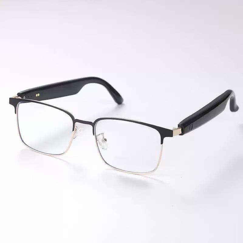 Smart Bluetooth Outdoor Glasses GS06/GS07: Metal Frame, Photochromic Lenses, Magnetic Charging, Dual Channel Audio.