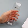 NonToxic Clear School Organizers Double Support Box Solid Construction For Safely Storing Pen Erasers And Art Supplies