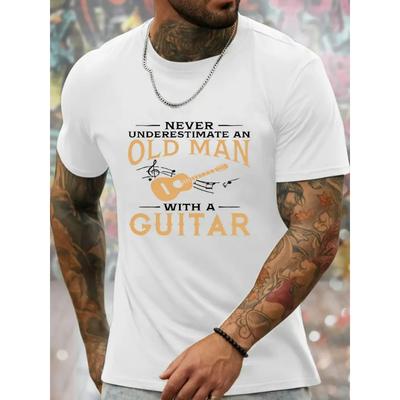 Europäische Größen Neues Sommer-T-Shirt für Herren mit trendigen Aufdrucken und stilvollem Design.