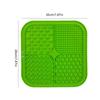 Silicone Dog Lick Mat With Suction Cup Slow Feeder Pet Bathing Distraction Pad Food Training Mat for Dogs Cats Pet Supplies