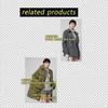 AW32AS07 Double Rib Knee Socks_Charcoal