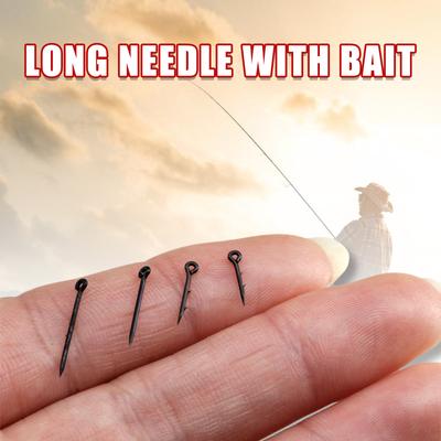 20Pcs Fishing Hook Baits Sting Boilies Pin Spike Maggot Corn Hair Rig Carps Feeder Fishing Tackle Metal Baits Spikes