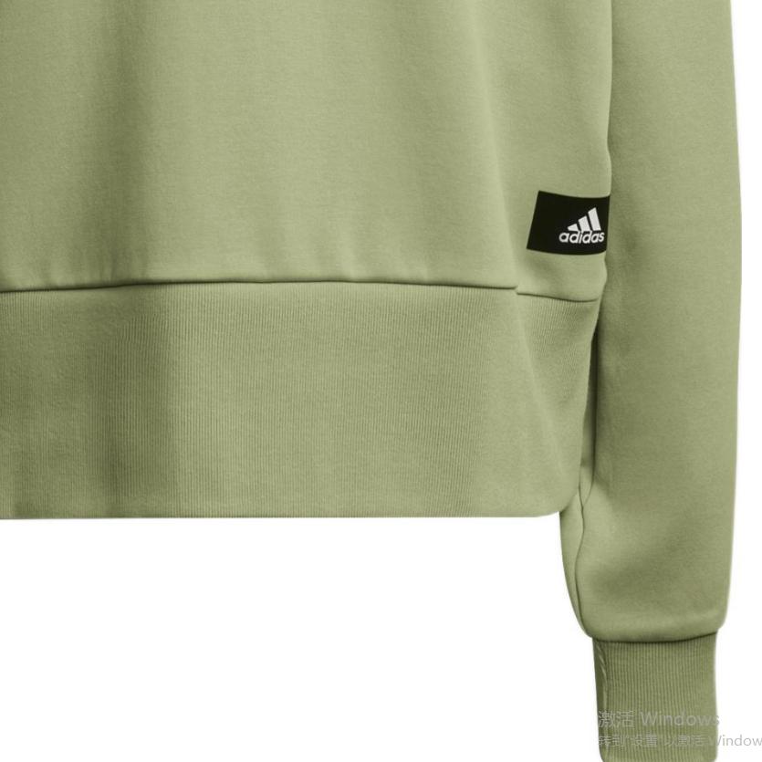 Adidas Fi 3s Crew Neck Sweatshirt Women Tops Acid-Green HC1639