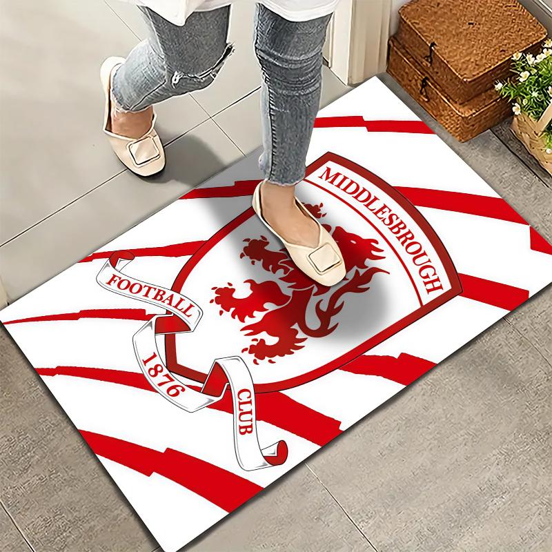 Middlesbrough Carpet Rug for Living Room Bedroom Home Sofa Decoration,Kids play Nonslip Floor Mat