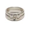Delicate Pet Inspired Rings Jewelry His and Hers Rings Jewelry Durable and Stylish Couple Rings Adornment for Gifts