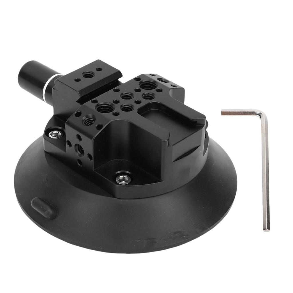 4.6in Hand Pump Vacuum Suction Cup Professional Camera Car Sucker Cup Holder with 14in 38in