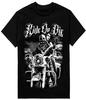 Ride Die Mens Biker T-Shirt Printed On Pro 5 Heavyweight T-Shirt Unisex T-Shirt