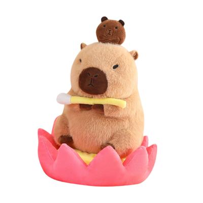 Cute Capybara Stuffed Animal Soft Comfortable for Family Boys Girls Children