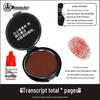 Quick-Drying Multi-Color Fingerprint Pad: Red, Blue & Black