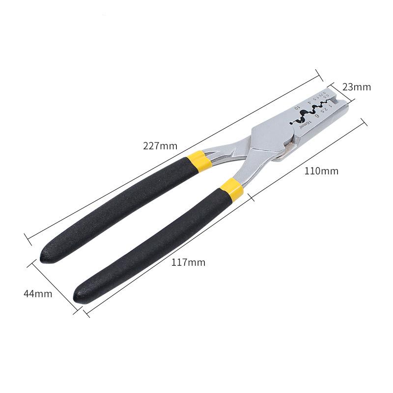 210 szt. miedzianych przewodów łączących 3:1 narzędzie do zaciskania i klejenia rurek termokurczliwych o podwójnej ściance