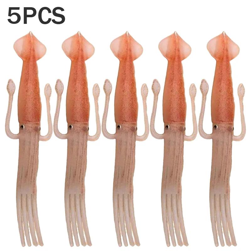1-60PCS Funny Squid Cuttlefish Fork for Fruit Noodle Bento Food Pick Kitchen Tableware Cute Instant Lunch Tool Toothpick Set