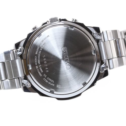 Seiko Import Watch SND411P Men's Item Silver