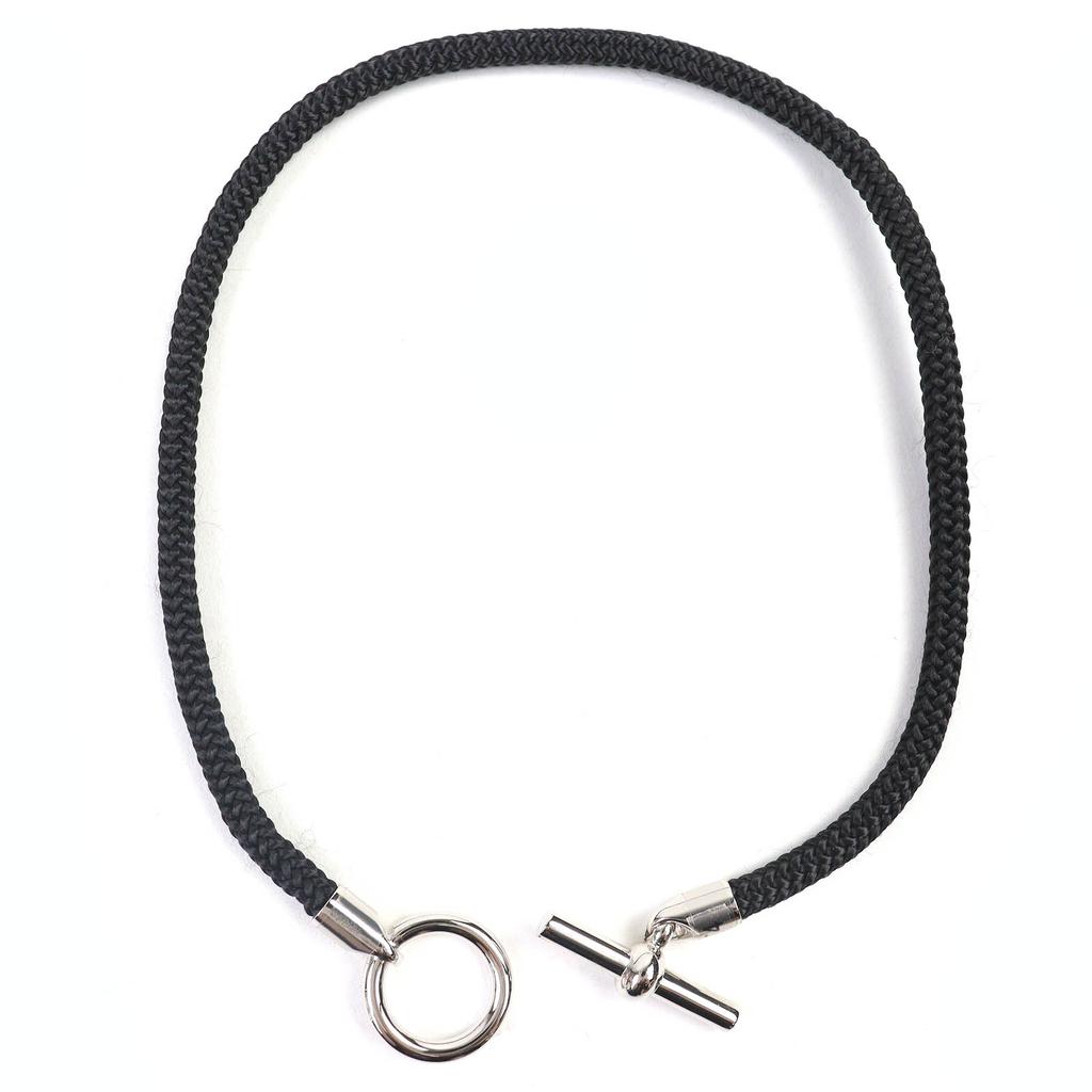 HERMES bracelet Grennan de Bourtour Accessories black Women Used