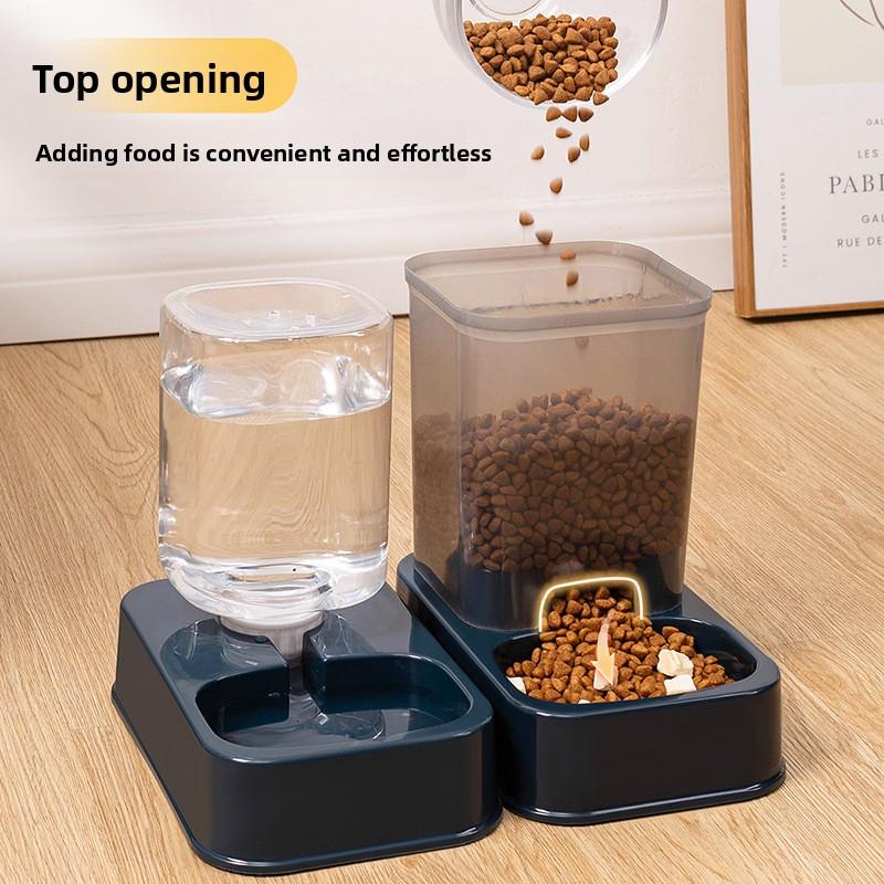 Cat Bowl, Dog Bowl, Food Bowl, Automatic Drinking Water, Double Bowl, Cat Food Bowl, Anti-tipping Water Bowl, Dog Bowl, Cat Food