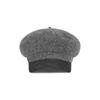 VARZAR VA Studded Wool Combo Newsboy Cap in Gray