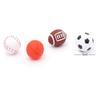 Dog Toys Squeak Sound Dog Ball Rubber Rubgby Football Basketball Interactive Toys For Dogs Small Medium Large Pets Toy Supplies