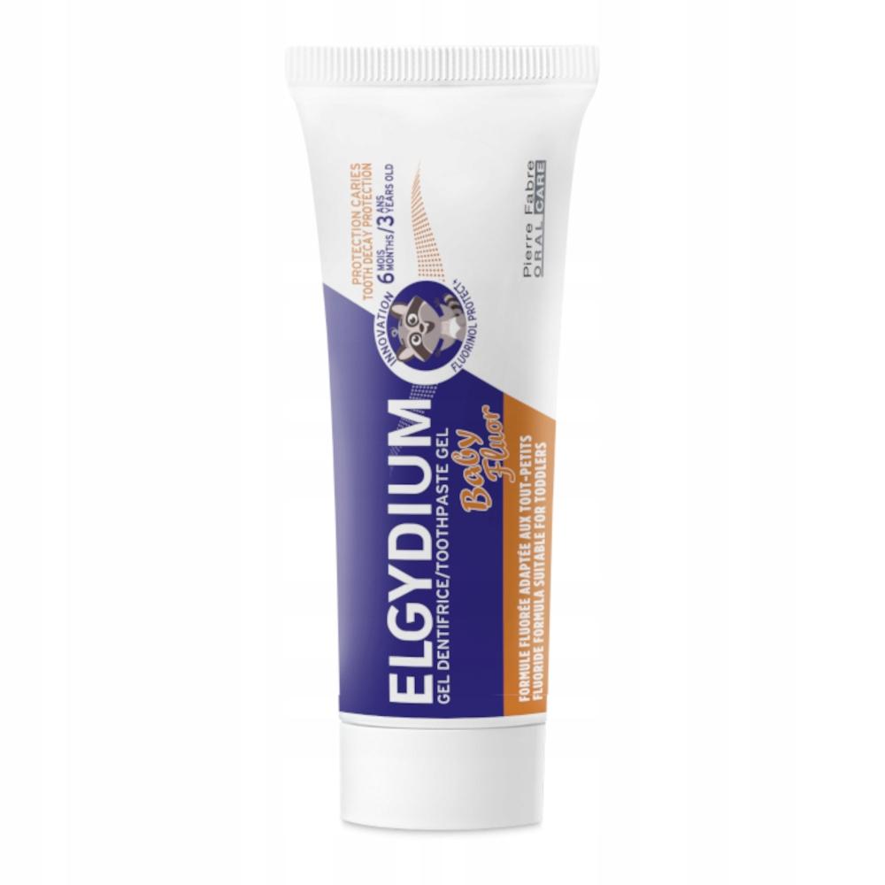 Elgydium Baby Fluor Gel Toothpaste For Children Up To 3 Years Of Age 30Ml