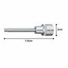 TONE Ball Point Hexagon Socket 3BH-05 Drive Angle 9.5mm (3/8") Width across Flats 5mm