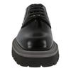 Ferragamo Flicker Leather Dress Shoes Black