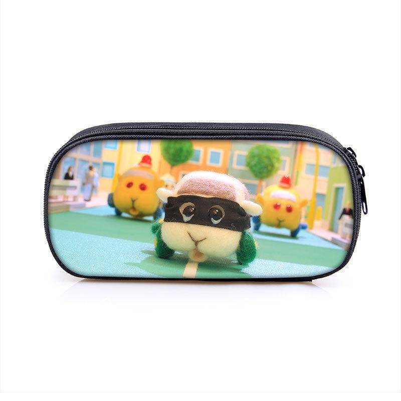 Pui Pui Kids Pencil Case With Nylon Material For School And Travel