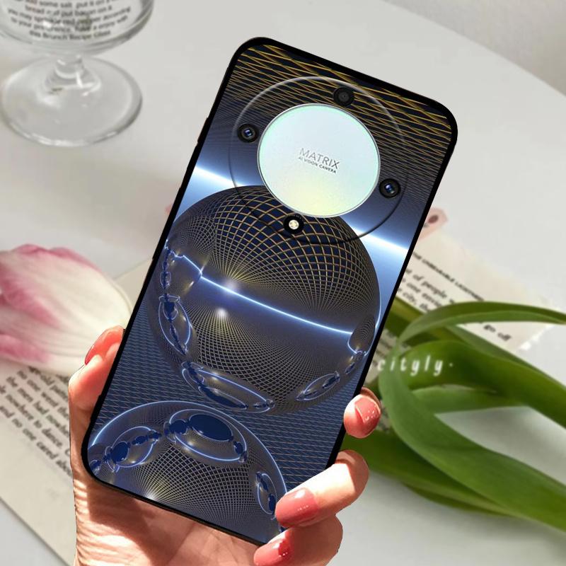 For Honor Magic6 Lite 5G Case Shockproof Soft TPU Silicone Phone Cover For Honor Magic 6 Lite 5G Capa Cartoon Magic6Lite 6 Lite