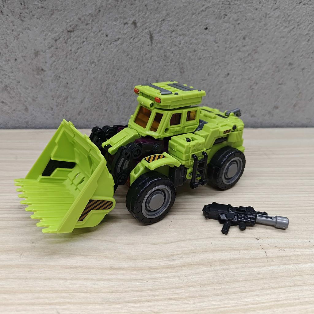NBK Devastor Transformation Robot Excavator Blender Rescue Scraper Hook 6IN1 Suit Engineering Vehicle Deformation Action Figure