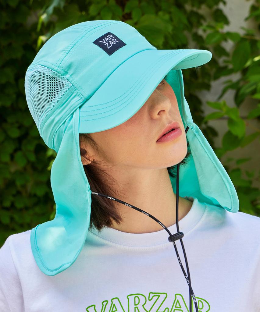 Bajal Reflecting Logo Sunshield 2-Way Camp Cap Mint