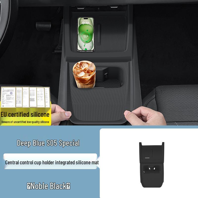 Pad Organizador de Silicona Antideslizante para Consola Central Changan Deepal S07