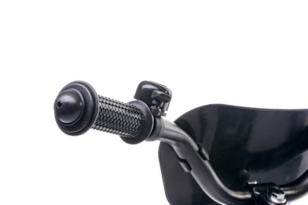 Boys' 12-inch Bicycle Push Bar Side Wheels Basket Tiger Bike Black - Yellow - Gray