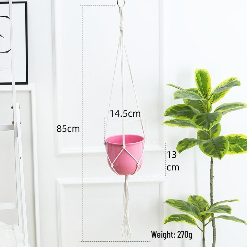 

Художественная металлическая железная подвесная корзина для декора дома и сада - для хлорофитума или цветочного горшка