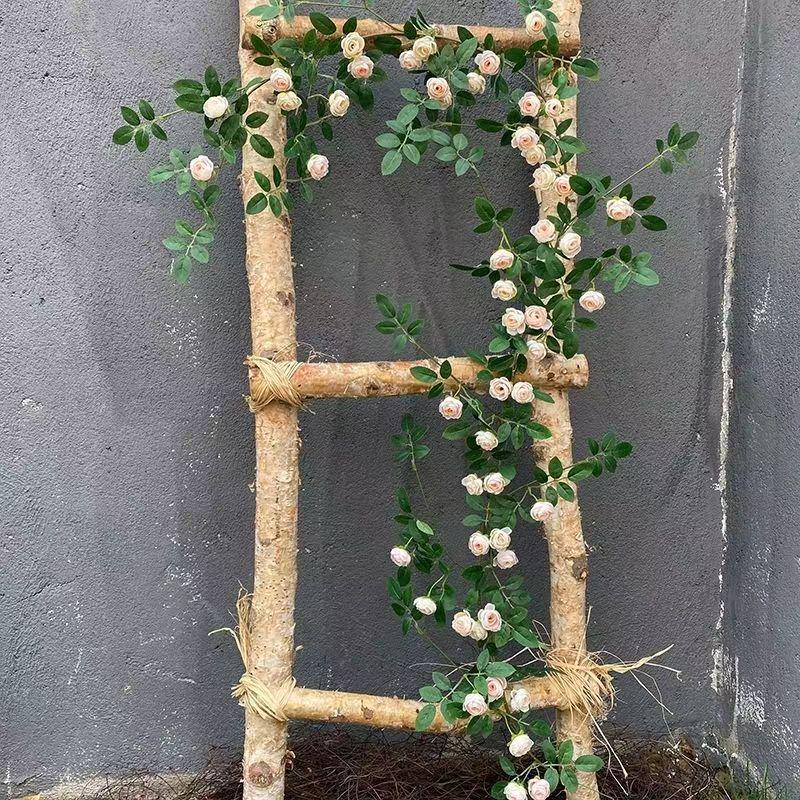 Artificial Rose Vine Wall Hanging for Indoor Decoration