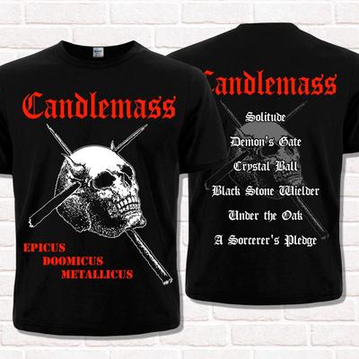 Maglietta Candlemass 'Epicus Doomicus Metallicus' (1986). Doom Metal.