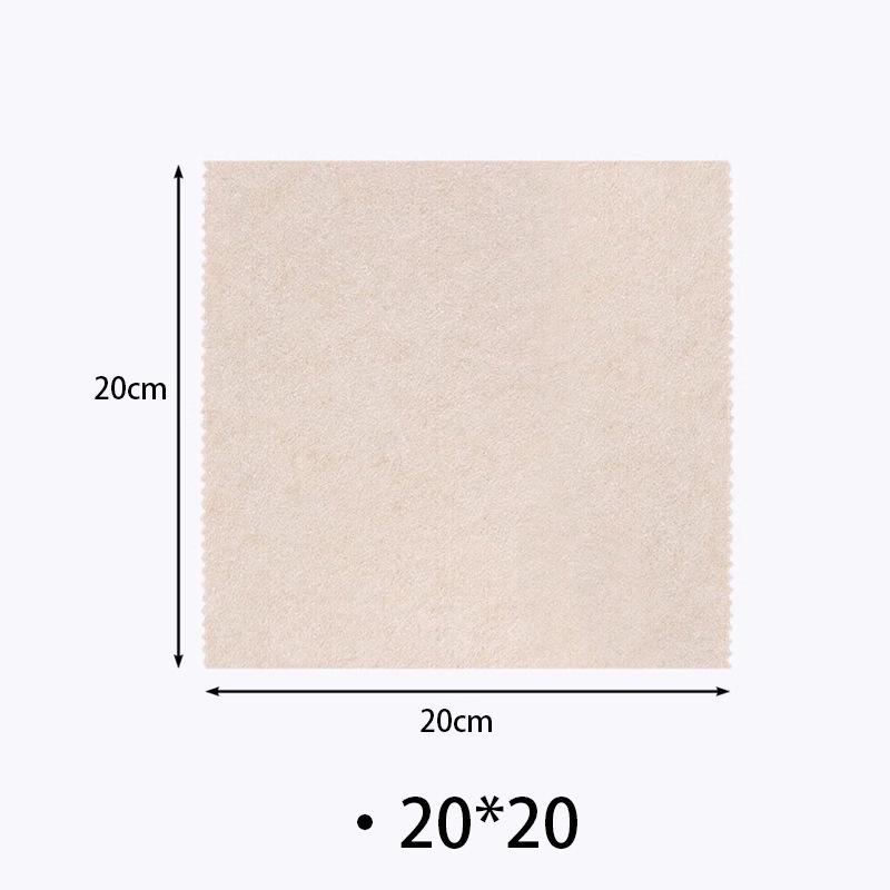 Multifunktionales, leicht zu reinigendes Luffa-Scheuerschwamm - Dickes, antihaftbeschichtetes Küchen-Geschirrtuch